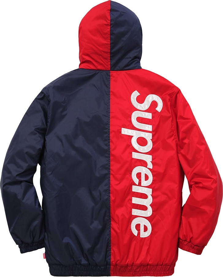2-Tone Hooded Sideline Jacket view 5